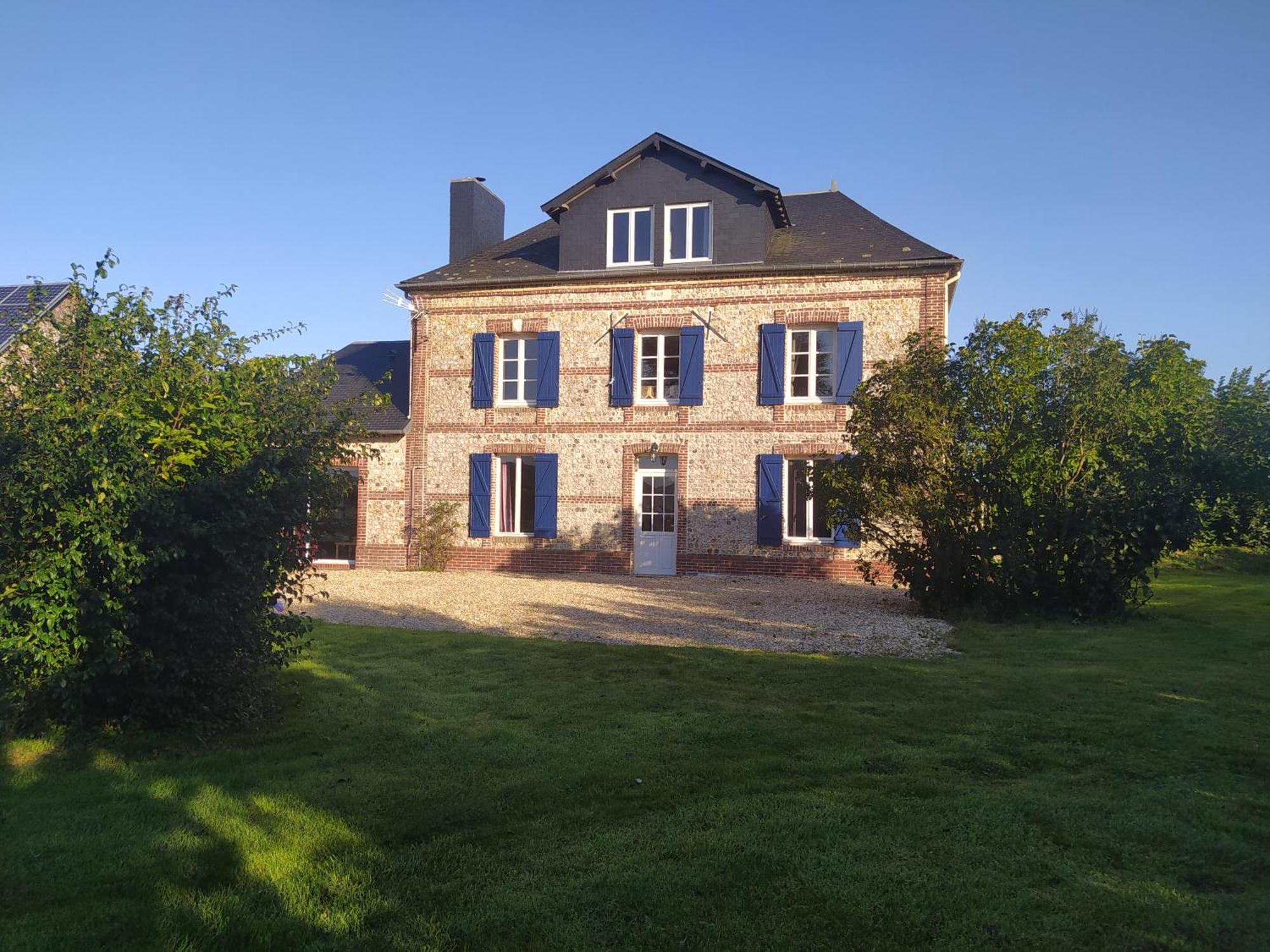 Chambres D'Hotes " Le Clos Des Colimacons " Maniquerville Bagian luar foto